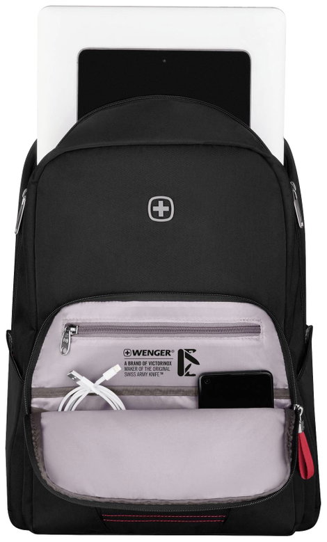Wenger Notebook hátizsák Motion Alkalmas: Max.: 39,6 cm (15,6) Fekete 5. kép