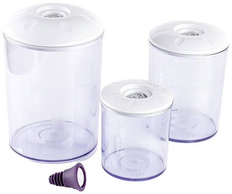 Magic Vac SET 3 FAMILIY 0,75 l + 1,5 l + 3 l Vákuumos tartó