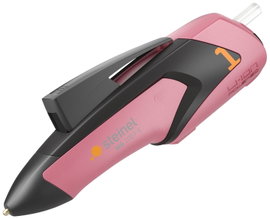 Steinel Mobileglue 1007-S R Akkus ragasztó stift Töltővel, töltőkábellel, töltési állapot jelzővel, 