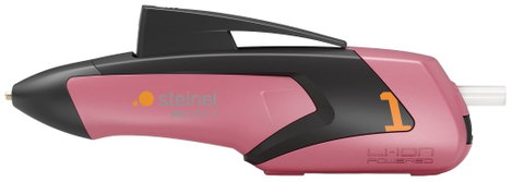 Steinel Mobileglue 1007-S R Akkus ragasztó stift Töltővel, töltőkábellel, töltési állapot jelzővel,  2. kép