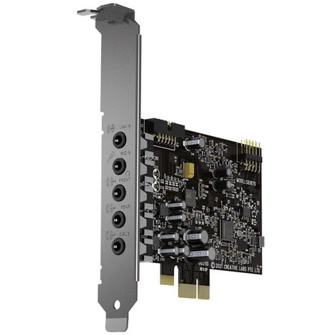 Creative Sound Blaster Audigy Fx V2 5.1 Hangkártya, belső PCIe x1 4. kép