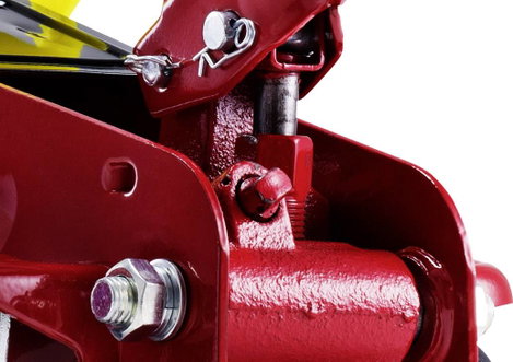 TOOLCRAFT TO-8578956 Kocsiemelő 2 t Munkamagasság: 135 - 335 mm 4. kép