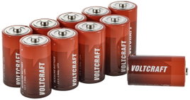 Babyelem VOLTCRAFT Industrial LR14 Alkáli mangán 1.5 V 8000 mAh 10 db