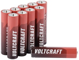 VOLTCRAFT Mikroelem Industrial LR03 Alkáli mangán 1350 mAh 1.5 V 10 db