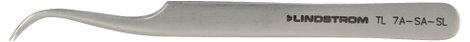 Lindström TL 7A-SA-SL Precíziós csipesz 7 Hegyes, ívelt 120 mm 2. kép