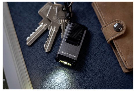 Ledlenser K4R LED Kulcskarikás lámpa USB csatlakozóval Akkuról üzemeltetett 120 lm 20 g 3. kép
