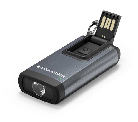 Ledlenser K6R LED Kulcskarikás lámpa USB csatlakozóval Akkuról üzemeltetett 400 lm 30 g 2. kép