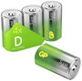 Góliátelem GP Batteries Super Alkáli mangán 1.5 V 4 db bélyegkép