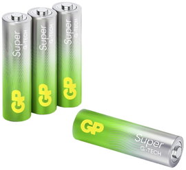 GP Batteries Super Ceruzaelem Alkáli mangán 1.5 V 4 db