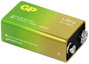 GP Batteries Ultra 9V-os elem Alkáli mangán 9 V 1 db bélyegkép