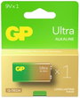 GP Batteries Ultra 9V-os elem Alkáli mangán 9 V 1 db 2. bélyegkép