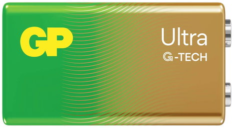 GP Batteries Ultra 9V-os elem Alkáli mangán 9 V 1 db 3. kép
