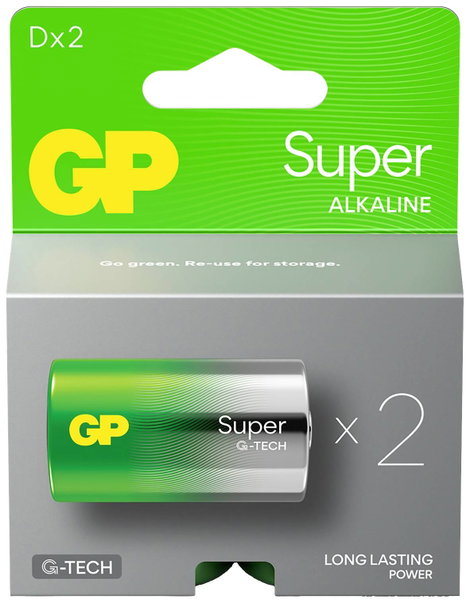 Góliátelem GP Batteries Super Alkáli mangán 1.5 V 2 db 3. kép