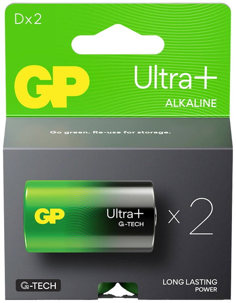 Góliátelem GP Batteries Ultra Plus Alkáli mangán 1.5 V 2 db 3. kép