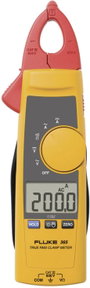 Fluke 365 Lakatfogó, Kézi multiméter Kalibrált (ISO) digitális CAT III 600 V, CAT IV 300 V Kijelző ( bélyegkép