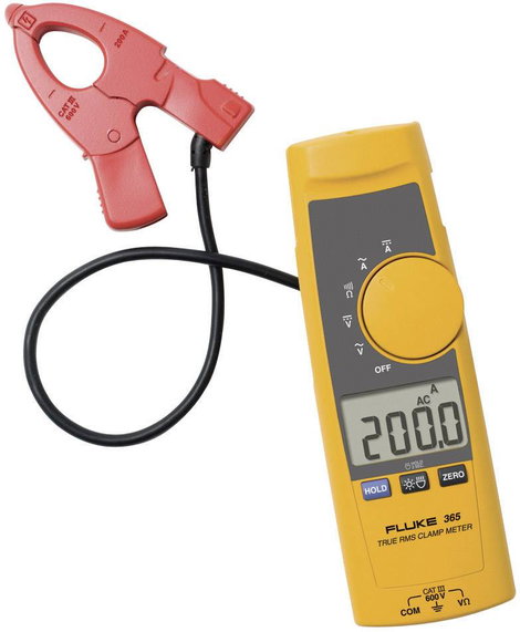 Fluke 365 Lakatfogó, Kézi multiméter Kalibrált (ISO) digitális CAT III 600 V, CAT IV 300 V Kijelző ( 3. kép