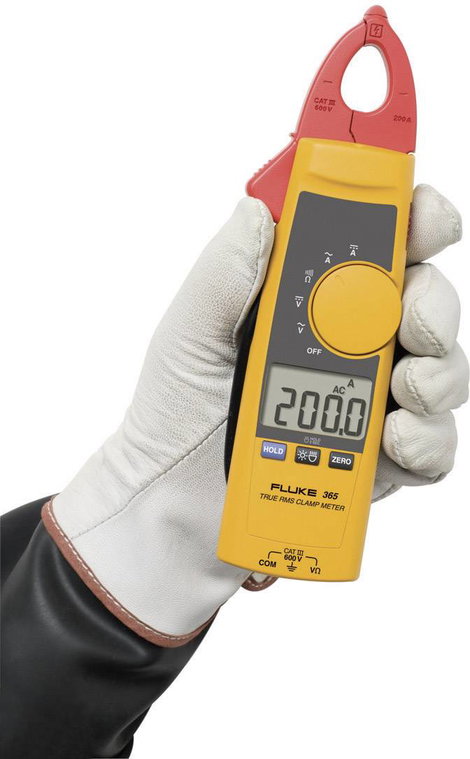 Fluke 365 Lakatfogó, Kézi multiméter Kalibrált (ISO) digitális CAT III 600 V, CAT IV 300 V Kijelző ( 5. kép