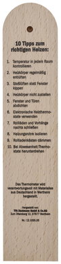 TFA Dostmann Energiespar-Thermometer Hőmérő Natúr 2. bélyegkép