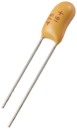 Suntan TS19001C4R7MSB0A0R Tantál kondenzátor Radiális kivezetéssel 2.54 mm 4.7 µF 35 V 20 % 1 db
