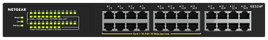 NETGEAR GS324P Hálózati switch, RJ45 24 port 1 GBit/s PoE funkció