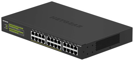 NETGEAR GS324P Hálózati switch, RJ45 24 port 1 GBit/s PoE funkció 3. kép