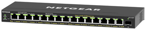 NETGEAR GS316EPP Hálózati switch, RJ45/SFP 16 port 1 GBit/s PoE funkció 2. kép
