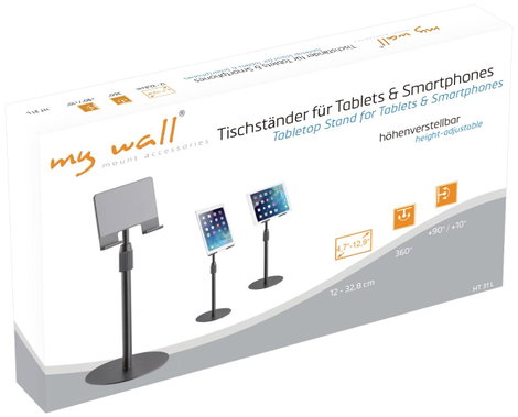 My Wall HT31L Tablet állvány Univerzális 11,9 cm (4,7) - 32,8 cm (12,9) 3. kép