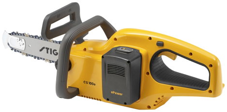 STIGA CS 100e Akku Láncfűrész Akkuval, Töltővel Penge hossza 250 mm