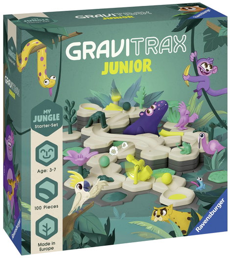 Ravensburger GraviTrax Junior Starter Set L Jungle 27499 3. kép