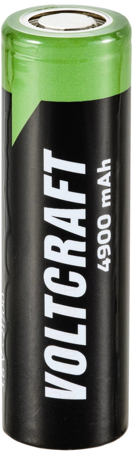 VOLTCRAFT Speciális akku 21700 Flat-top Lítiumion 3.6 V 4900 mAh
