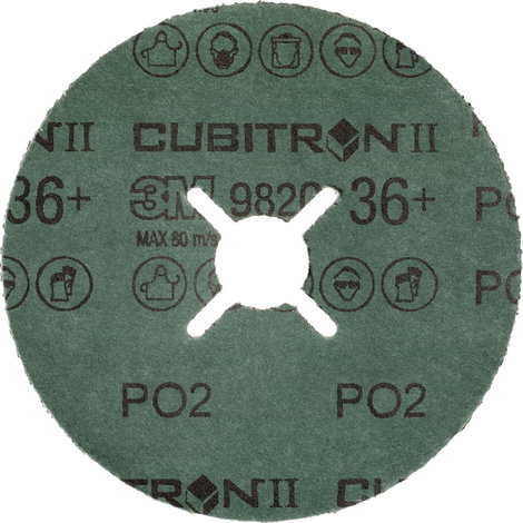3M 382883 Cubitron™ II 982C Rost tárcsa Ø 115 mm Furat átmérő 22 mm 25 db 3. kép