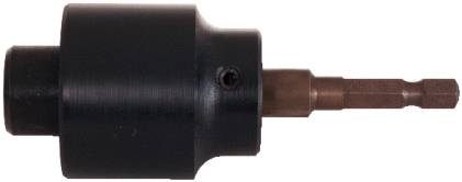 KS Tools 1/2&quot -es csaphosszabbító vágó, 1/4&quot -es hatlapú aljzat 1162037 2. kép