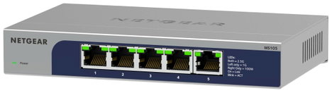 NETGEAR MS105 Hálózati switch, RJ45 5 port 2.5 GBit/s 2. kép