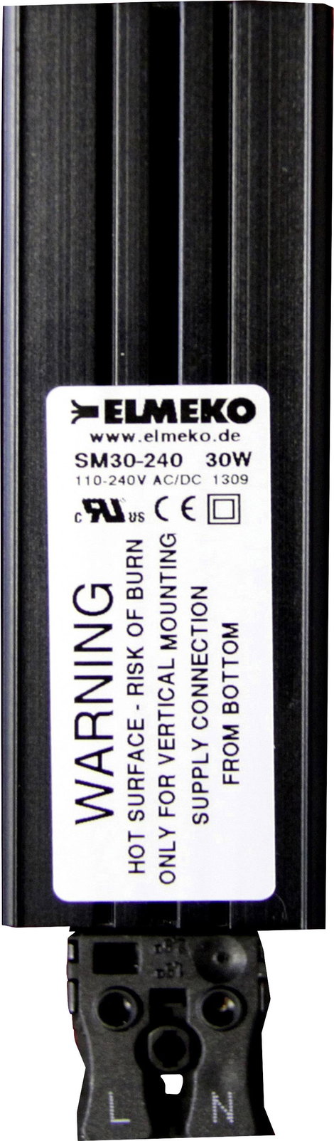 Elmeko SM 30 Kapcsolószekrény fűtés 12 - 24 V DC/AC 30 W (H x Sz x Ma) 120 x 30 x 60 mm 1 db 2. kép