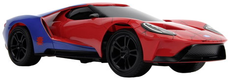 JADA TOYS 253226002 Marvel Spider-Man RC 2017 Ford GT 1:16 RC kezdő modellautó Elektro Sportkocsi 2. kép