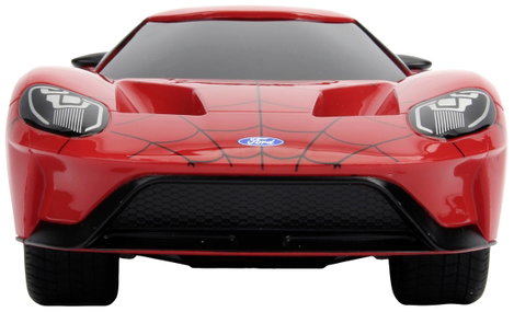 JADA TOYS 253226002 Marvel Spider-Man RC 2017 Ford GT 1:16 RC kezdő modellautó Elektro Sportkocsi 5. kép