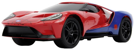 JADA TOYS 253226002 Marvel Spider-Man RC 2017 Ford GT 1:16 RC kezdő modellautó Elektro Sportkocsi 6. kép