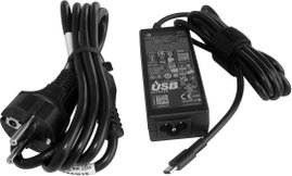 HP 45W USB-C LC Power Adapter EURO Notebook tápegység 45 W