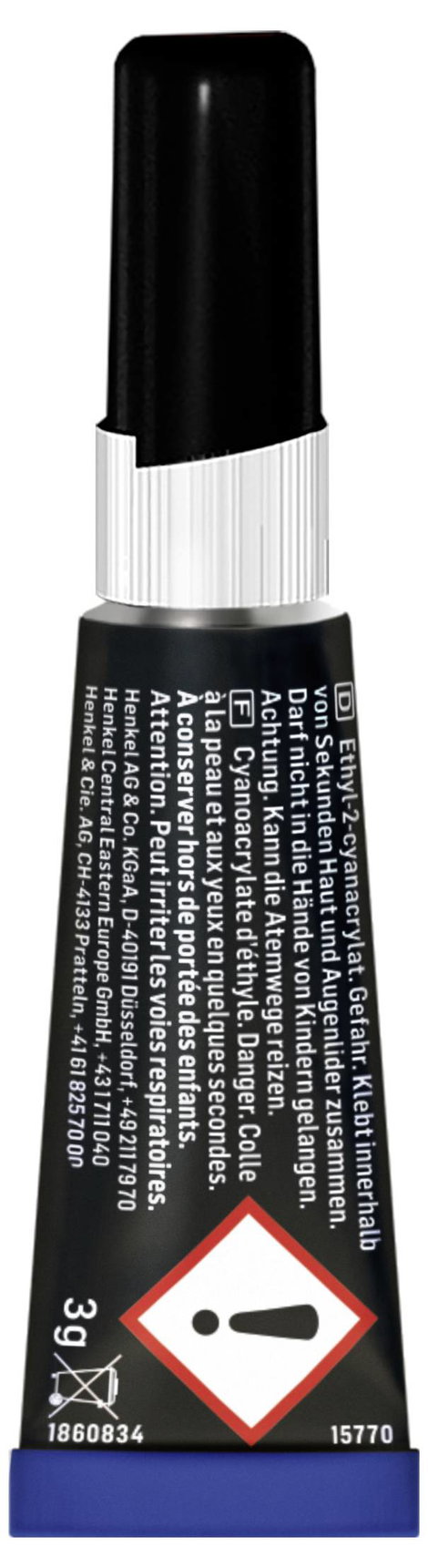 Pattex rugalmas vízálló ragasztó 3g Pattex Ultra Gel PSG2C 2. kép