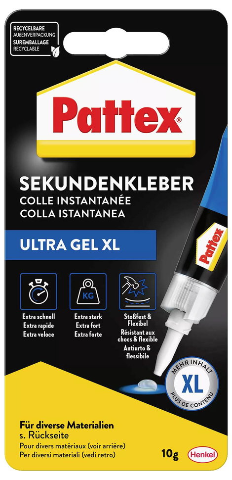 Pattex rugalmas vízálló ragasztó 10g Pattex PSG4C 3. kép
