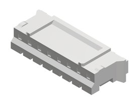 EDAC Hüvelyház kábel Pólusok száma 8 Raszterméret: 2 mm 140-508-210-011 1 db