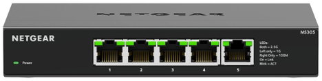 NETGEAR MS305 Hálózati switch, RJ45 5 port 2.5 GBit/s 4. kép