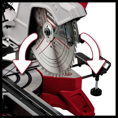 Einhell TE-SM 10 L Dual Gérvágó fűrész 1800 W 254 mm 5. kép