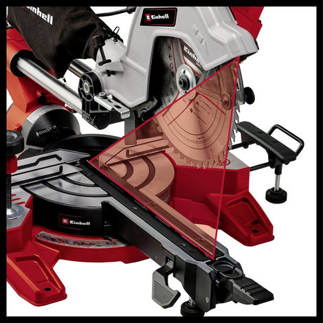 Einhell TE-SM 10 L Dual Gérvágó fűrész 1800 W 254 mm 6. kép