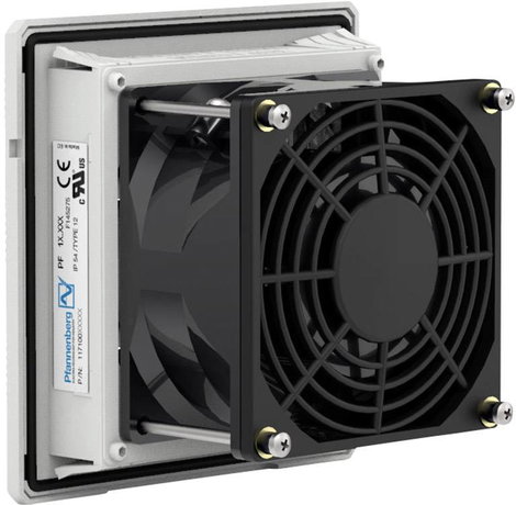 Pfannenberg PF 11000 24DC 54 7035 Kapcsolószekrény ventilátor 24 V/DC 2.4 W (Sz x Ma x Mé) 109 x 109 2. kép