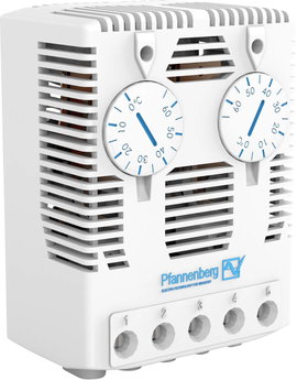Pfannenberg Kapcsolószekrény termosztát FLZ 543 THERMOSTAT S/S 0..60°C 240 V/AC 2 záró (H x Sz x Ma)