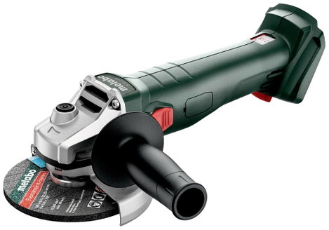 Metabo W 18 7-125 602371840 Akkus sarokcsiszoló 125 mm kefe nélkül, Hordtáskával, akku nélkül, töltő