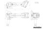 Metabo W 18 7-125 602371840 Akkus sarokcsiszoló 125 mm kefe nélkül, Hordtáskával, akku nélkül, töltő 2. bélyegkép