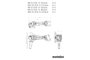 Metabo WB 18 LTX BL 15-125 Quick 601730840 Akkus sarokcsiszoló 125 mm kefe nélkül, Hordtáskával, akk 2. bélyegkép
