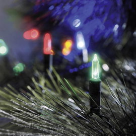 Mini kültéri fényfüzér 80 színes LED-del, 1985 cm